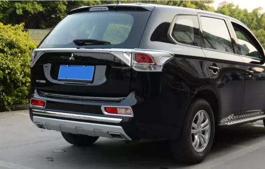 Накладки на бампера - обвес Outlander imports для Mitsubishi Outlander 3 (2011 - 2018)