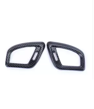 Накладки на боковые воздуховоды (черный карбон) для Nissan Murano ( 2016 - по н.в. )