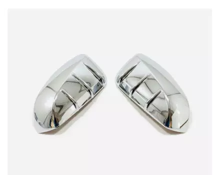 Накладки на боковые зеркала и лючок бензобака (хром) для Toyota RAV4 (Тойота РАВ4) 2019 -