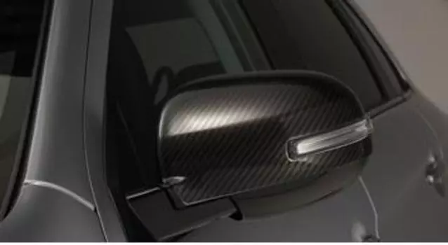 Накладки на боковые зеркала, карбоновые для Mitsubishi ASX (2013 - 2012)