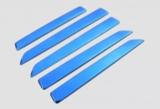 Накладки на двери и приборную панель (синий) BNX170100 для Renault Koleos 2017 -