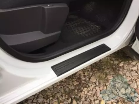 Накладки на дверные пороги Гард LS-NPD-01 Renault Kaptur 2016-