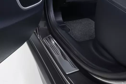 Накладки на дверные пороги (хром) Mitsubishi MZ380550EX для Mitsubishi ASX 2016 -