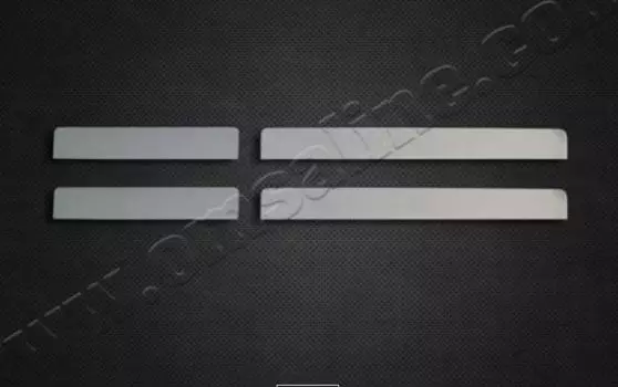 Накладки на дверные пороги, нерж, 4 части для Renault Kaptur 2016 -