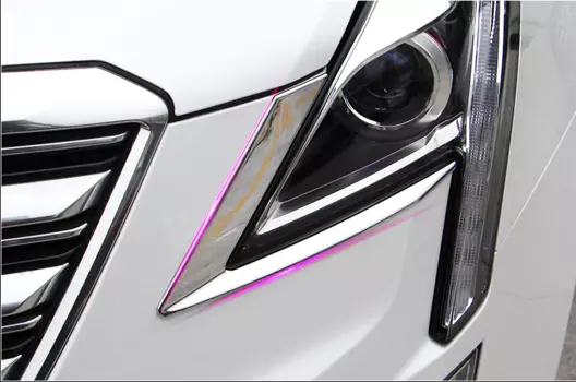 Накладки на фары для Cadillac XT5 2016 -