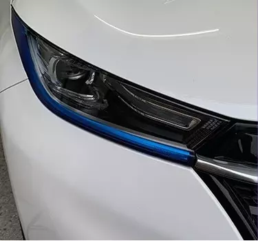 Накладки на фары (синие) CHERYEXEED TXL 2020-