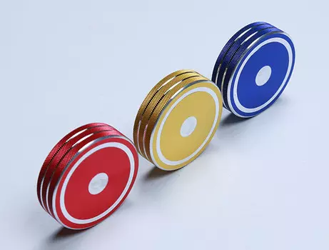 Накладки на кнопки регулировки для Renault Koleos 2017 -