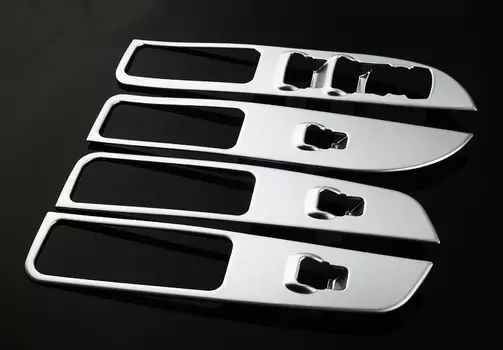 Накладки на кнопки управления стеклами для Ford Explorer 2015-