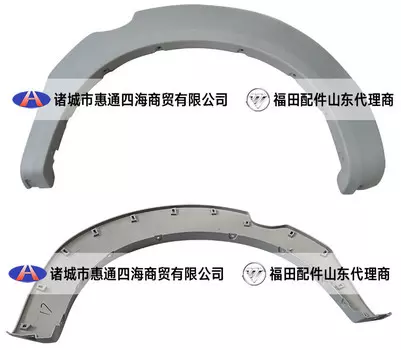 Накладки на колесные арки для Foton Tunland 2016 - 2019