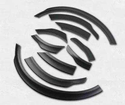 Накладки на колесные арки (комплект) для Subaru Forester 2013 - 2015