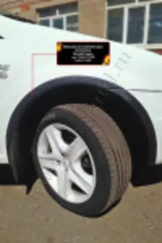 Накладки на колёсные арки Русская Артель Renault Logan 2010-2013