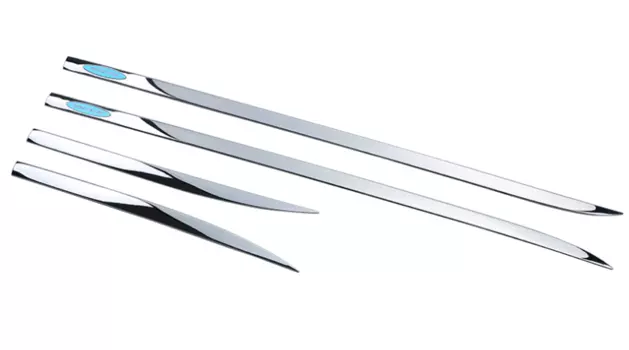 Накладки на низ боковых дверей (хром) для Kia Sportage III 2010-2015