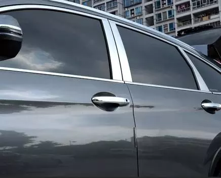 Накладки на окна хромированные для Honda CRV (2012 - 2017)