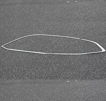 Накладки на окна (нержавеющая сталь) Kust KST00182 для BMW X3 2017-