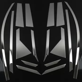 Накладки на окна стальные для Hyundai Tucson (2015- по н.в. )