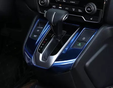 Накладки на панель кпп или двери или подстаканники, в салон для Honda CRV 2017 -