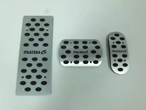Накладки на педали, АТ OEM-Tuning 18305 для Mazda 6 2007-2012- для Mazda 6 2007-2012-