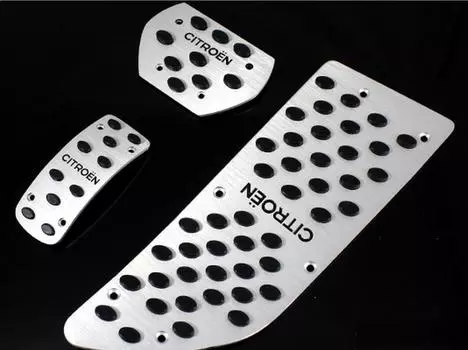 Накладки на педали (автомат) для Citroen C4 Седан 2013 - 2016