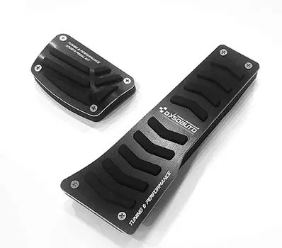 Накладки на педали (черные) Kokomotor KKM00113 для KIA Carnival (4G) 2021-