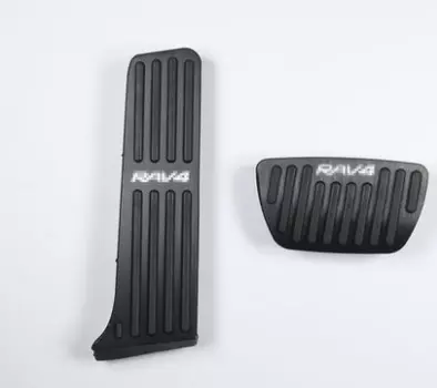 Накладки на педали (черные) Toyota RAV4 2019-