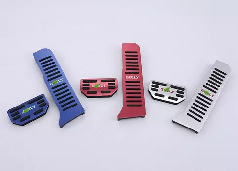 Накладки на педали для Geely Emgrand GS (2019, 2020, 2021)