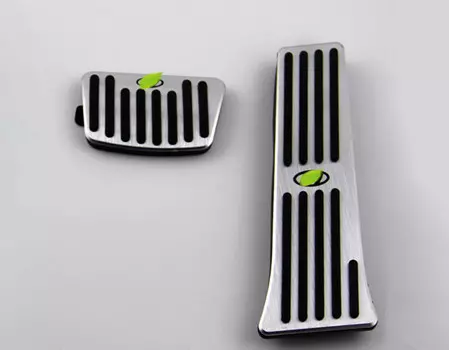 Накладки на педали для Санта Фе 4 (Hyundai Santa Fe 2018 - 2019)