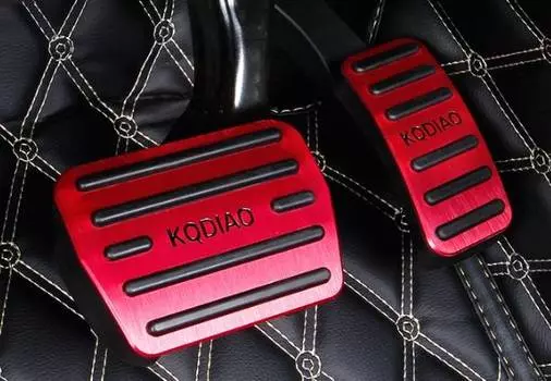 Накладки на педали (красные) Magical MGC00208 для Skoda Kodiaq 2016 -