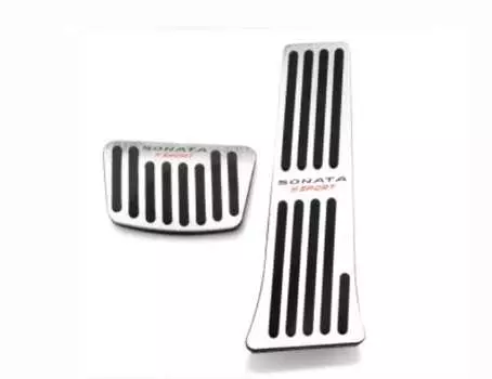 Накладки на педали, красные You Qiang QNG00193 для Hyundai Sonata (8G) DN8 2020-