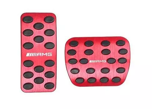 Накладки на педали, красный Auto Clover AUVE00128 Mersedes GLB 2019-