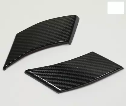 Накладки на передние стойки Toyota RAV4 2019-