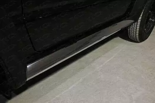 Накладки на пластиковый внешний порог TCC SUZJIM19-05 Suzuki Jimny 2019-