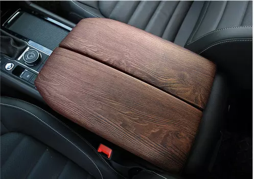 Накладки на подлокотник (цвет под дерево) для Volkswagen Teramont 2017 -