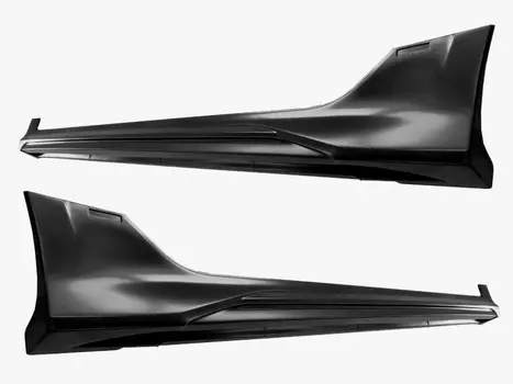 Накладки на пороги (без покраски) YurolTuning XR-01.05.00 Lada Vesta седан SW 2015 -