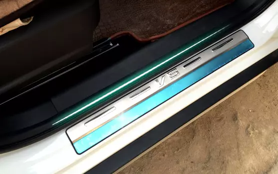 Накладки на пороги для Brilliance V5 2011 -