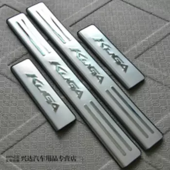 Накладки на пороги для Ford Kuga (2012 - 2016)