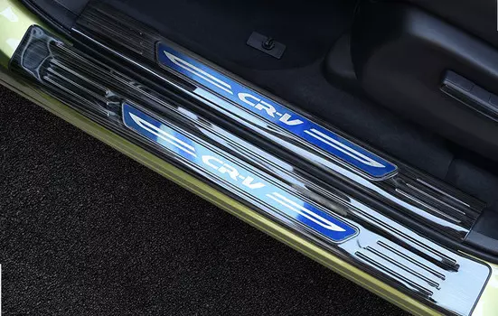 Накладки на пороги для Honda CRV 2017 -