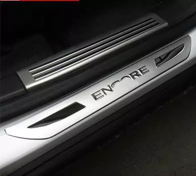 Накладки на пороги для Opel Mokka 2012 - 2016