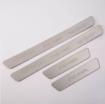 Накладки на пороги Ford Kuga (2012 - 2016)