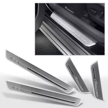 Накладки на пороги Mobis для Hyundai Tucson 2018 - 2019