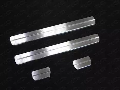 Накладки на пороги TCC NISQASHSPB15-02 Nissan Qashqai 2019-2020