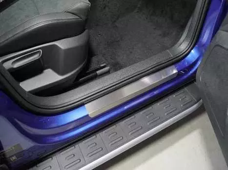 Накладки на пороги TCC SKOKAR20-03 Skoda Karoq 2020-