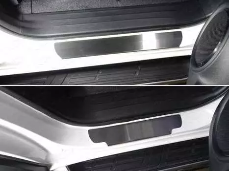 Накладки на пороги TCC TOYFORT17-02 Toyota Fortuner 2017-