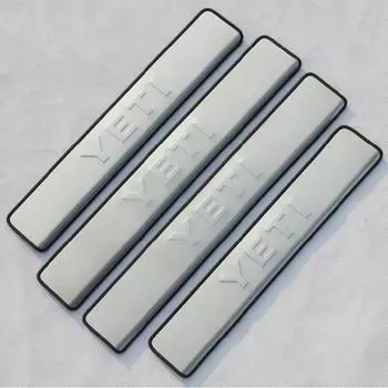 Накладки на пороги, внешние для Skoda Yeti 2014 -