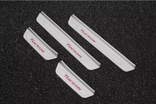 Накладки на пороги, внешние и внутренние для Hyundai Tucson (2015- по н.в. )