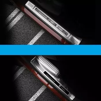 Накладки на пороги (внутренние) для Peugeot 3008 2017-
