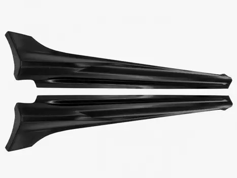 Накладки на пороги Xmug (без покраски) YurolTuning GF-01.03.00 Lada Granta FL 2011 -