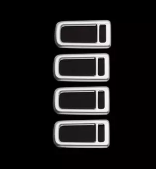 Накладки на потолочные светильники (серебро) для GAC Trumpchi GS8 2018, 2019, 2020