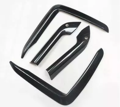 Накладки на противотуманные фары (карбоновые) Yiling YING00101 для BMW X6 2019-