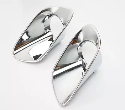 Накладки на ПТФ и задние катафоты (хром) для Jeep Сherokee 2015 -