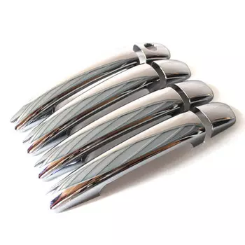 Накладки на ручки хром для Citroen C4 Седан 2013 - 2016